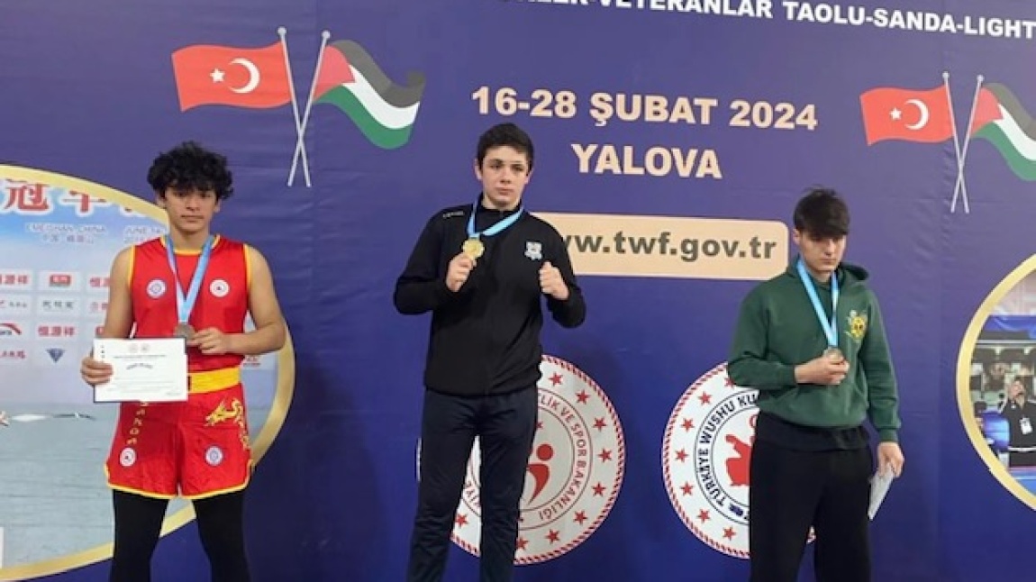 Ögrencimiz Görkem Yigit Satilmis, Türkiye WushuKung Fu şampiyonasinda Türkiye 2.si olmustur.