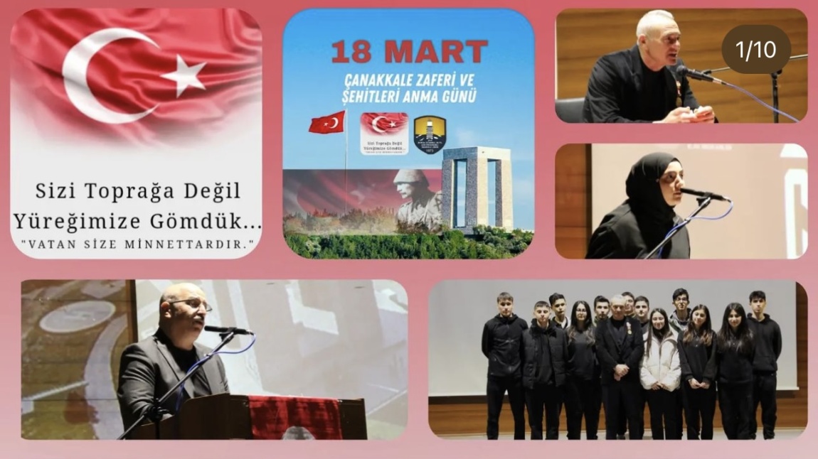 18 Mart Çanakkale Zaferi ve Sehitleri Anma Günü Dolayisiyla Kahraman Şehitlerimizi Andık